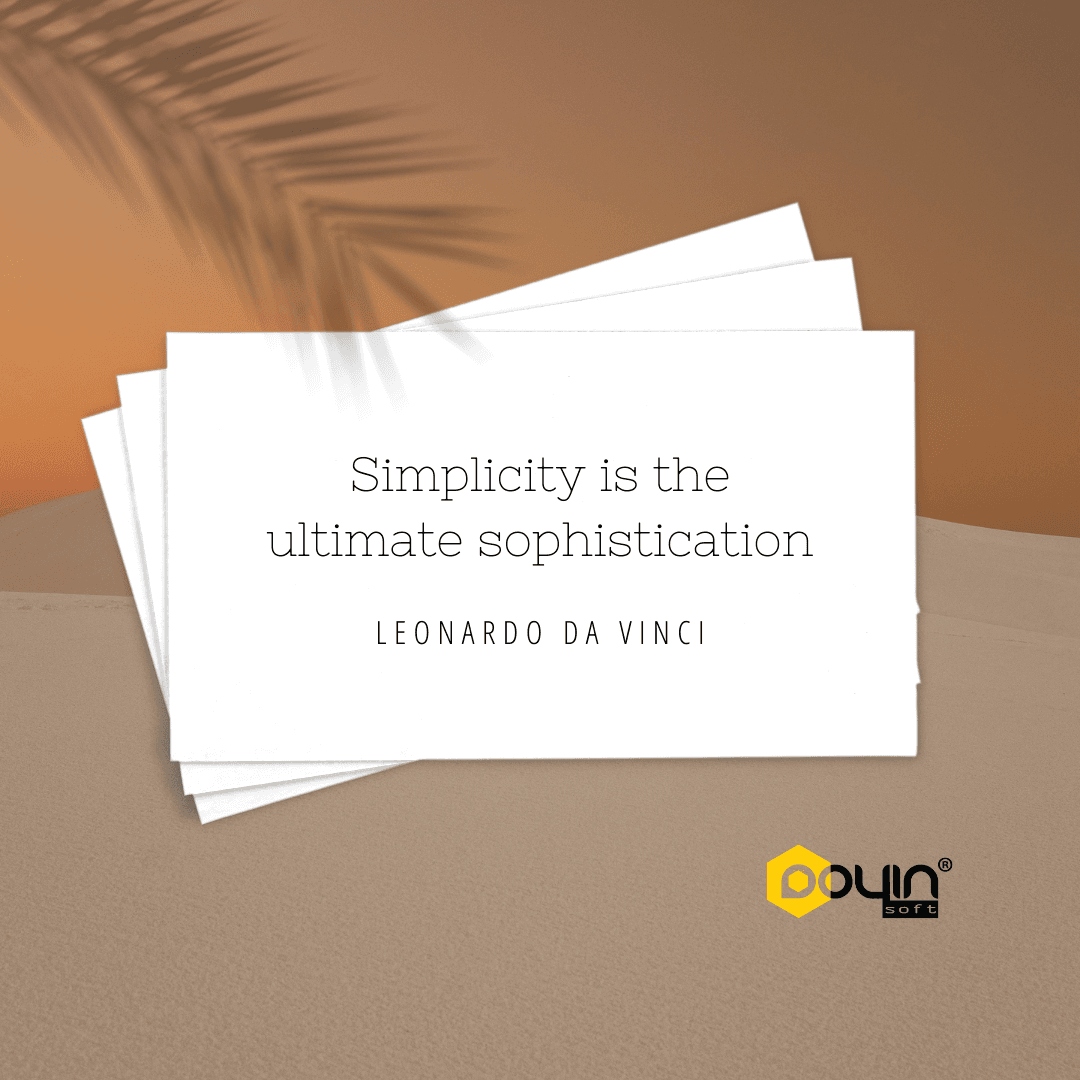 Why Simplicity is Key.