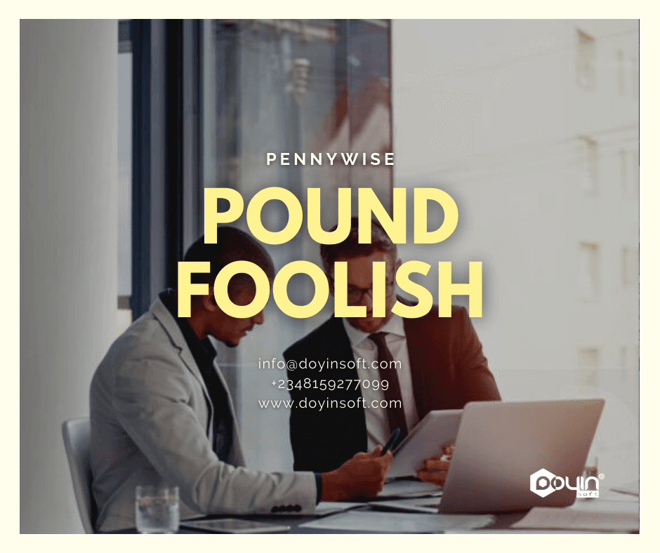 PENNYWISE POUND FOOLISH